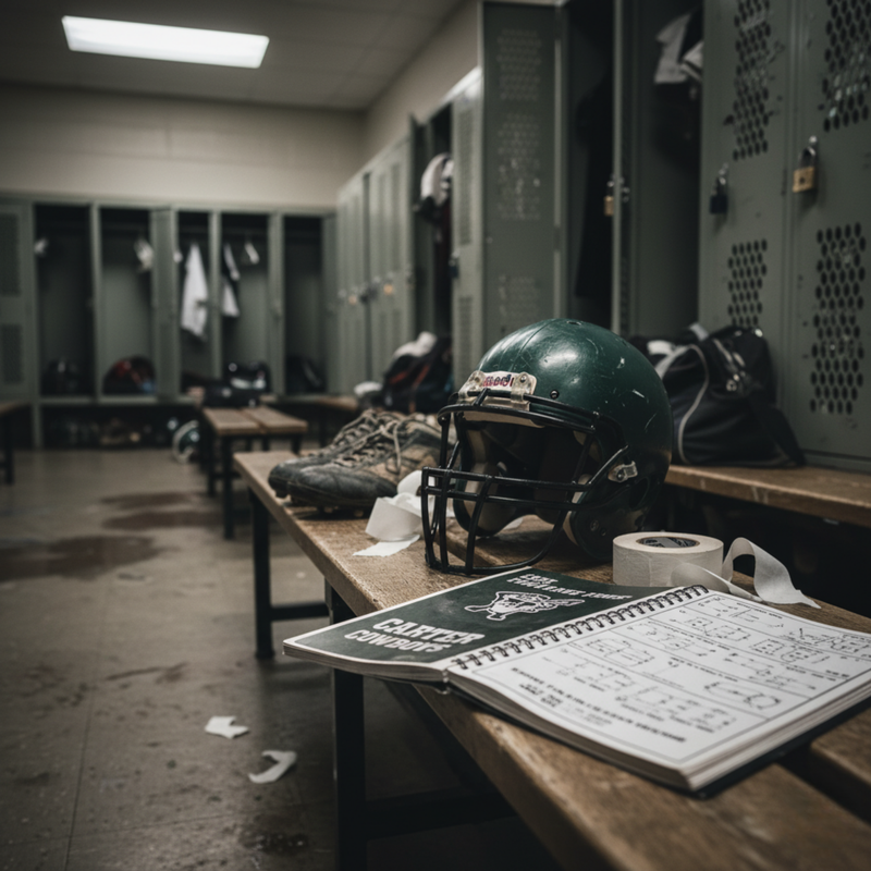 Friday-night lights, a hidden fight.